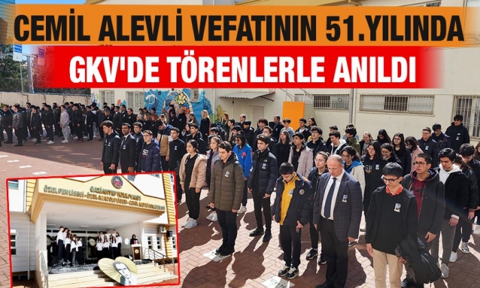 Cemil Alevli Vefatının 51.yılında GKV'de törenlerle anıldı