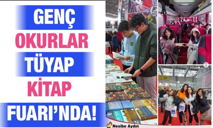 Genç okurlar TÜYAP Kitap Fuarı’nda!