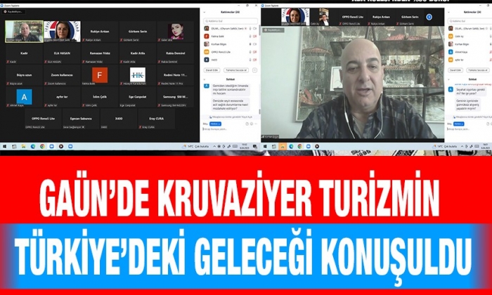 GAÜN’de Kruvaziyer Turizmin Türkiye’deki geleceği konuşuldu