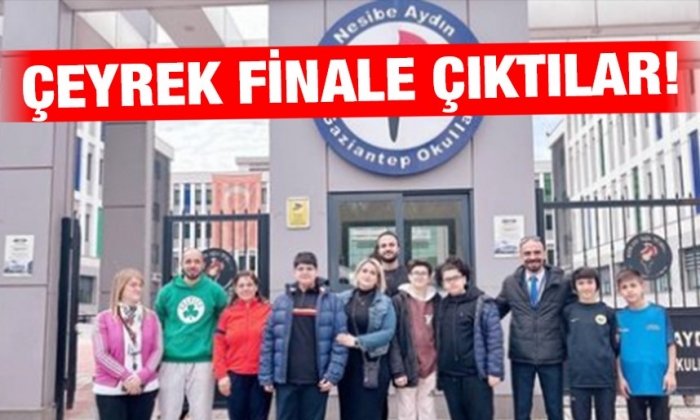 Çeyrek finale çıktılar!