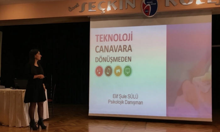 Özel Seçkin Koleji'nde Teknoloji Bağımlılığı semineri
