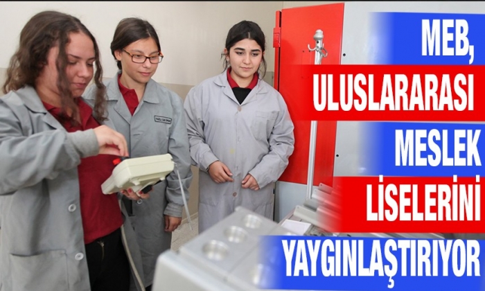 MEB, uluslararası meslek liselerini yaygınlaştırıyor