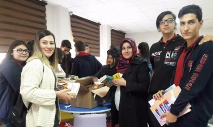 Erdemlilerden kitap kardeşliği projesi