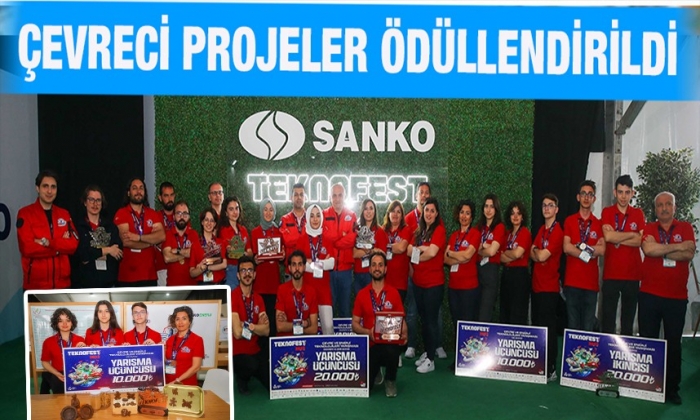 Çevreci projeler ödüllendirildi