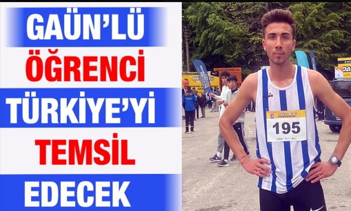 GAÜN’lü öğrenci Türkiye’yi temsil edecek
