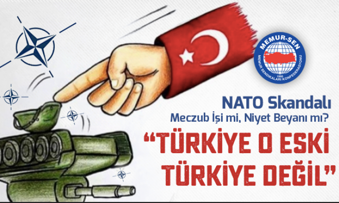 Gaziantep Eğitim Bir-Sen: NATO Skandalı Meczub İşi mi, Niyet Beyanı mı?