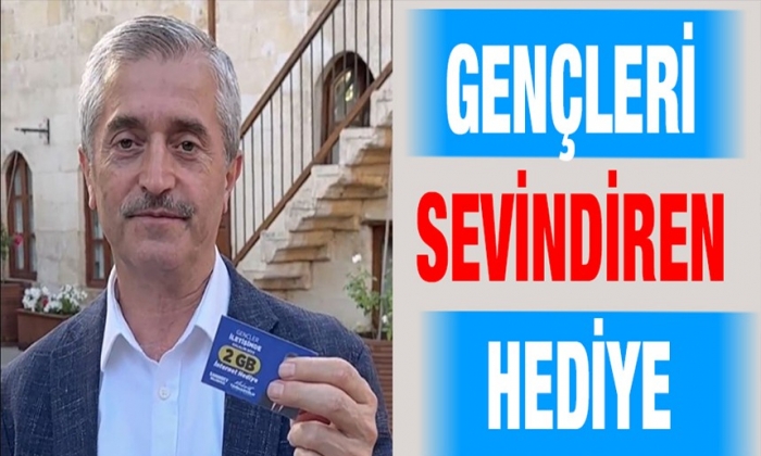 Gençleri sevindiren hediye