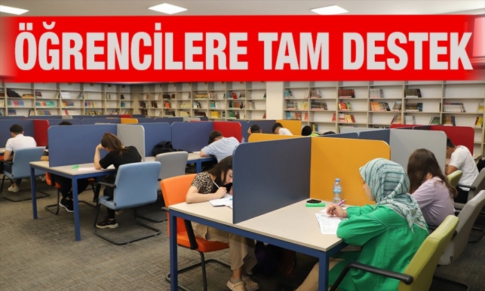 Öğrencilere tam destek