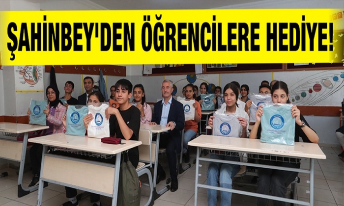 Şahinbey'den öğrencilere hediye!
