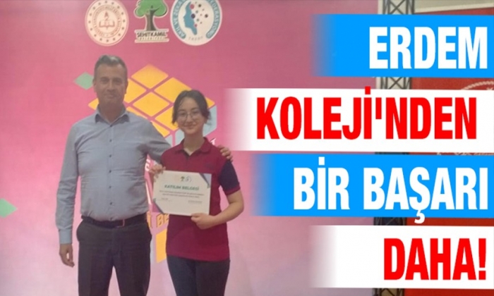 Erdem Koleji'nden bir başarı daha!