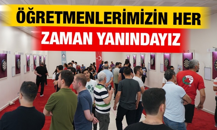Öğretmenlerimizin her zaman yanındayız!
