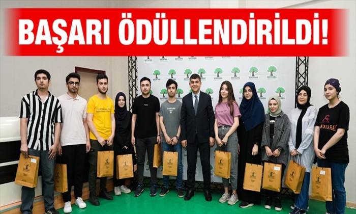 Başarı ödüllendirildi!