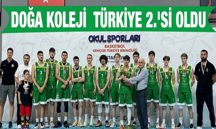 Doğa Koleji  Türkiye 2.'si oldu