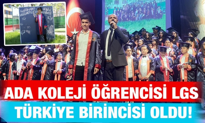 Ada Koleji öğrencisi LGS Türkiye birincisi oldu!