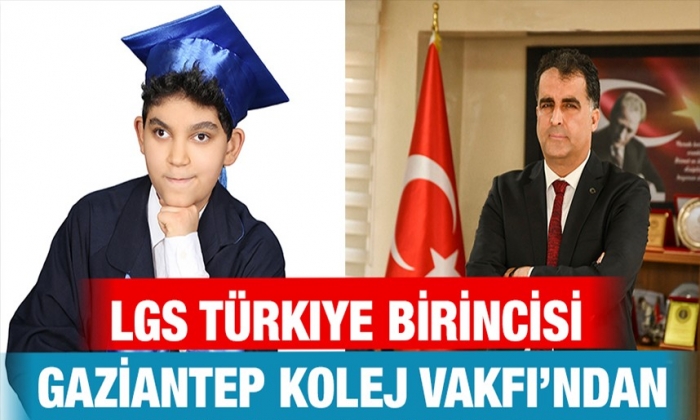 LGS Türkiye Birincisi Gaziantep Kolej Vakfı’ndan