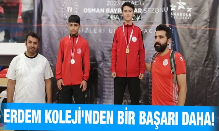 Erdem Koleji'nden bir başarı daha!