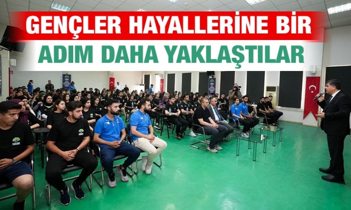 Gençler hayallerine bir adım daha yaklaştılar