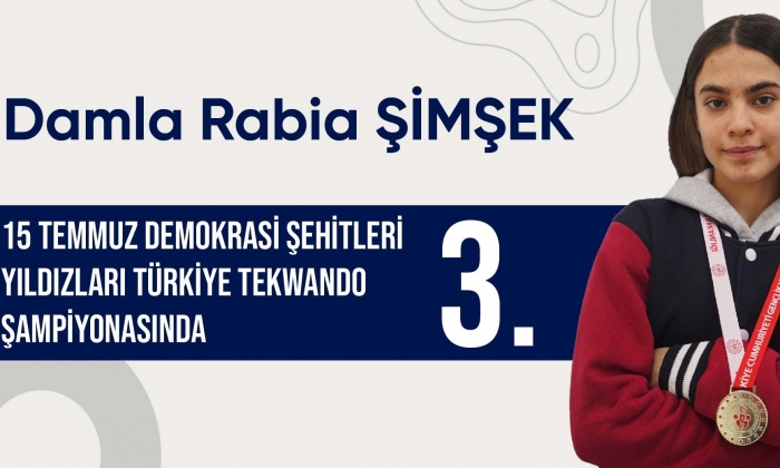 Türkiye 3'üncüsü Erdem Koleji'nden