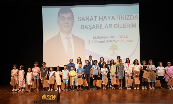 Kursiyerler sertifikalarını aldı