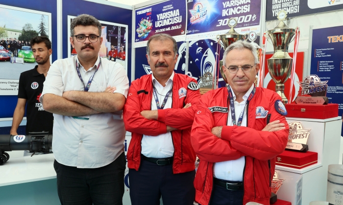 GAÜN TEKNOFEST standı yoğun ilgi gördü