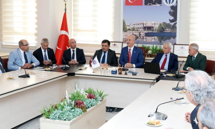 YÖK Başkanı Özvar’dan GAÜN'e ziyaret!