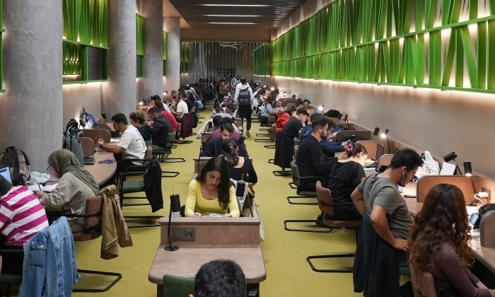 Kütüphanelere yoğun ilgi!