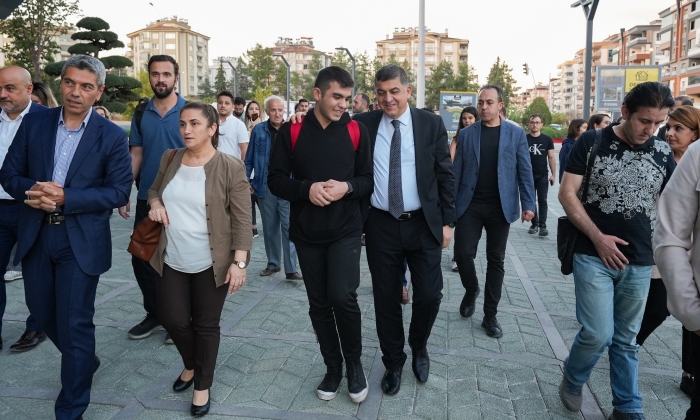 Öğrenciler, D.T Şehitkamil Sahnesine hayran kaldı