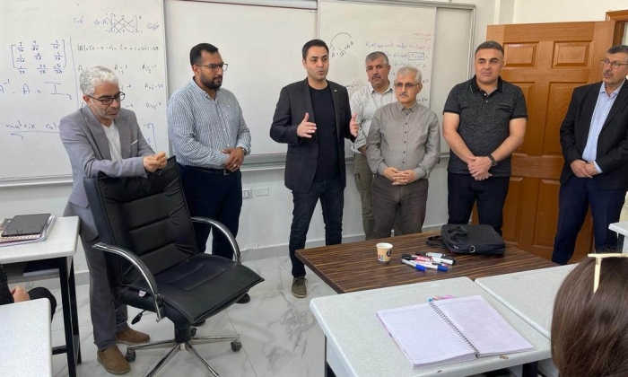 Aktürk, Afrin Eğitim Fakültesi’ni ziyaret etti