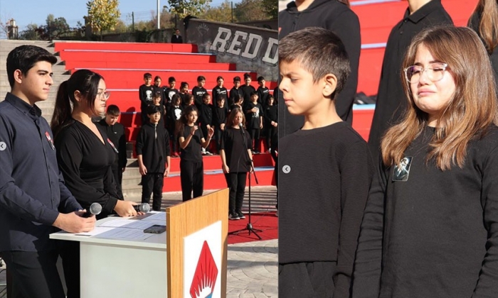 Bahçeşehir Koleji’nde Atatürk anıldı!