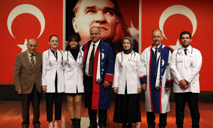 SANKO Üniversitesi tıp fakültesi beyaz önlük giyme töreni