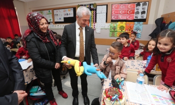 Doğum gününü kutladı