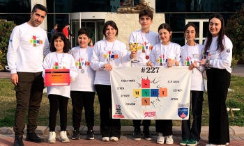 SANKO Okulları öğrencileri bölge ikincisi oldu