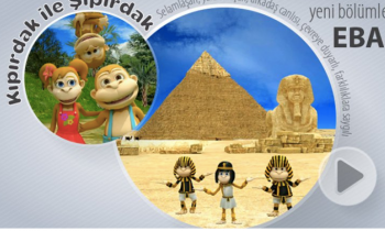 “Kıpırdak ile Şıpırdak” çizgi filmi yeni bölümleriyle EBA’da
