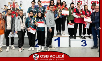 OSB Koleji il birincisi oldu!
