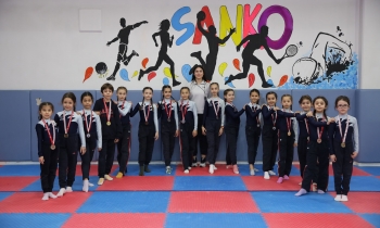 SANKO Okulları'ndan Jimnastik Başarısı