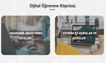 Dijital Öğrenme Köprüsü" Hizmete Açıldı