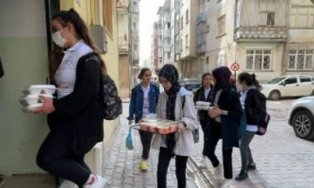 Meslek Lisesi Öğrencilerinden "Ben Her Yerde Varım" Projesi