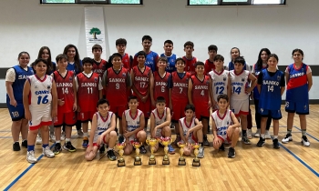 SANKO Okulları  şampiyonluk sevinci