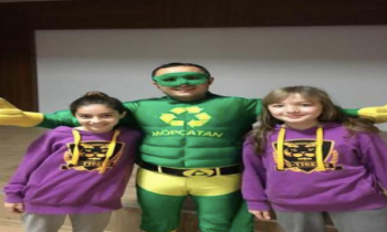 Uğur Ortaokulu'nda atık yönetimi