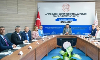 Bakan Tekin, Gaziantep'te değerlendirme toplantısına katıldı