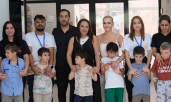 Sevgi Erdemoğlu’ndan özel çocuklara anlamlı destek