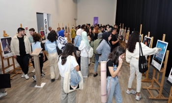 GAÜN’de kozmik denemeler sergisi açıldı