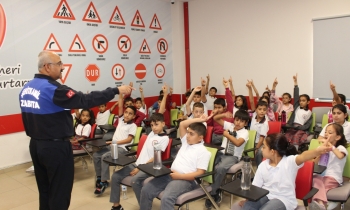 Çocuklara trafik eğitimi