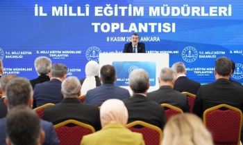 Bakan Tekin 81 ilin milli eğitim müdürleriyle buluştu