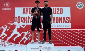 Furkan Kanlı  Atletizmde Türkiye Şampiyonu Oldu