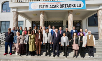 İl Millî Eğitim Müdürü Arpacı, öğrenciler ve öğretmenlerle buluştu