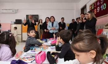 Başkan Şahin, “Şehrim Okulum” projesi̇ kapsamında velilerle buluştu