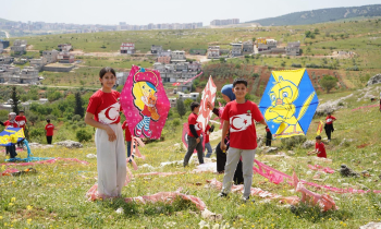 Şehitkâmil'de 19 Mayıs coşkusu gökyüzüne taşındı