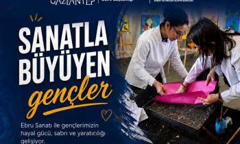 GASMEK’ten Öğrencilere Ebru Sanatı Eğitimi