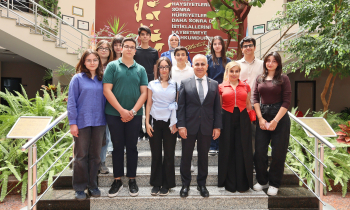 Çocuk hakları komitesinden Rektör Doğan'a ziyaret